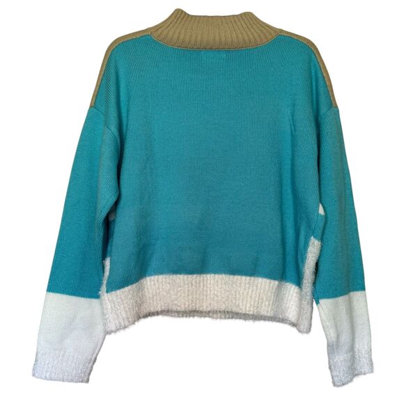 MAJOR LABEL GROUP women's size large L Ski you Later Christmas penguin sweater - Picture 3 of 14